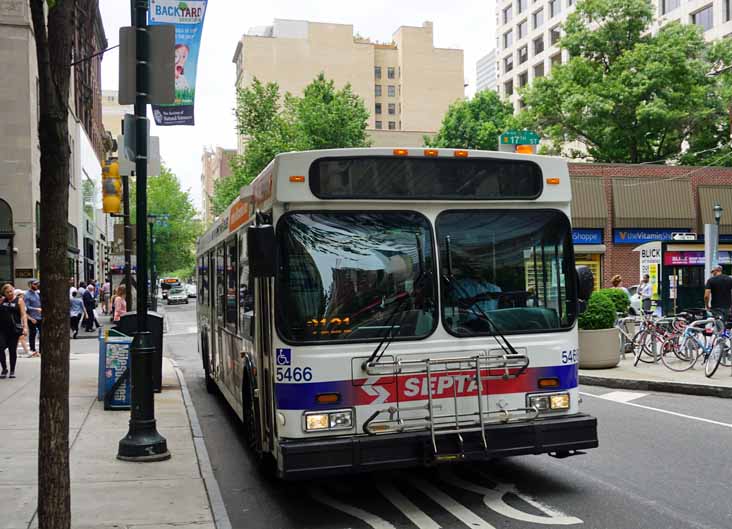 SEPTA New Flyer D40LF 5466